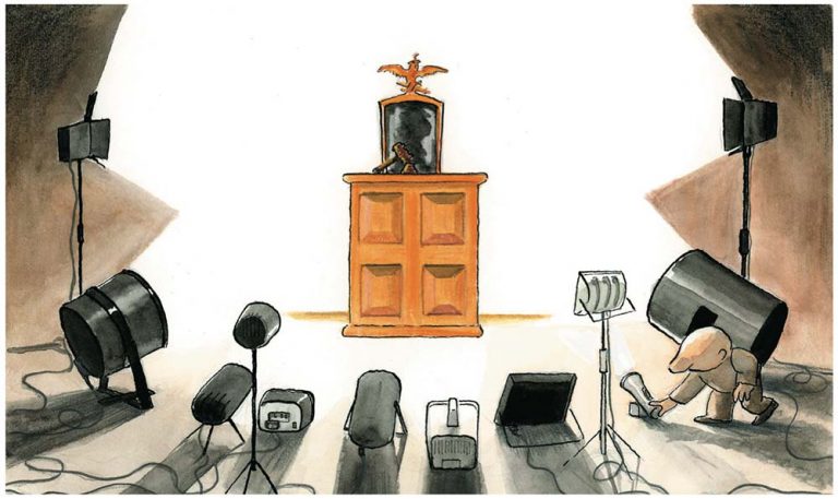 Ilustración: Víctor Solís, cortesía de Nexos