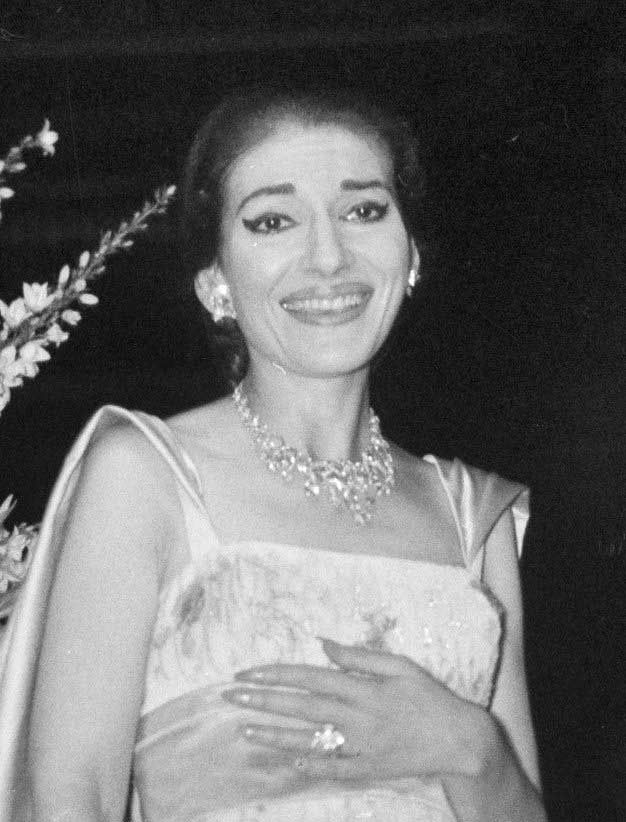 Concierto de Maria Callas en el Concertgebouw de Amsterdam. Fotografía del Nationaal Archief bajo licencia de Creative Commons